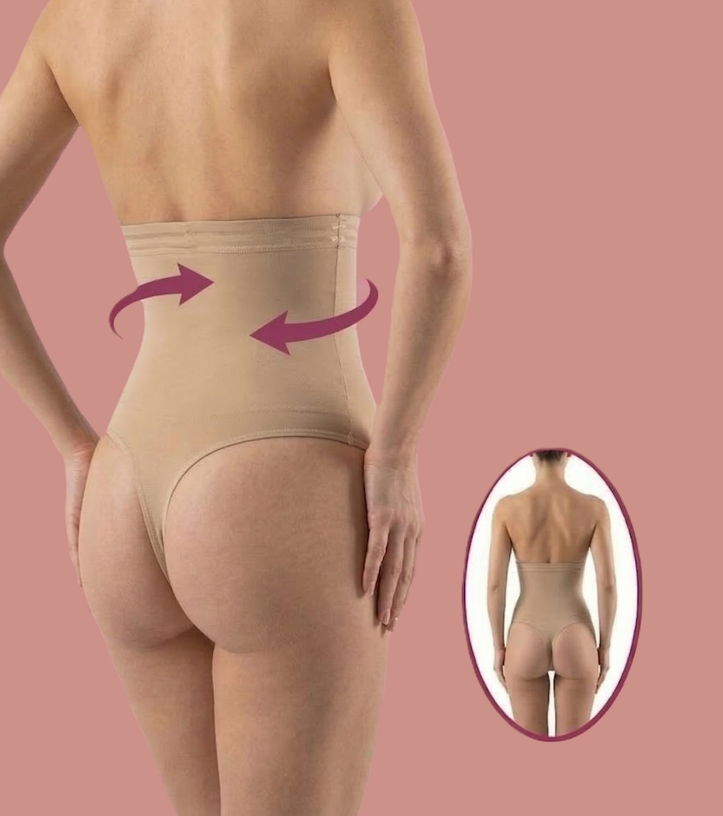 High Waist String Shapewear, Regular