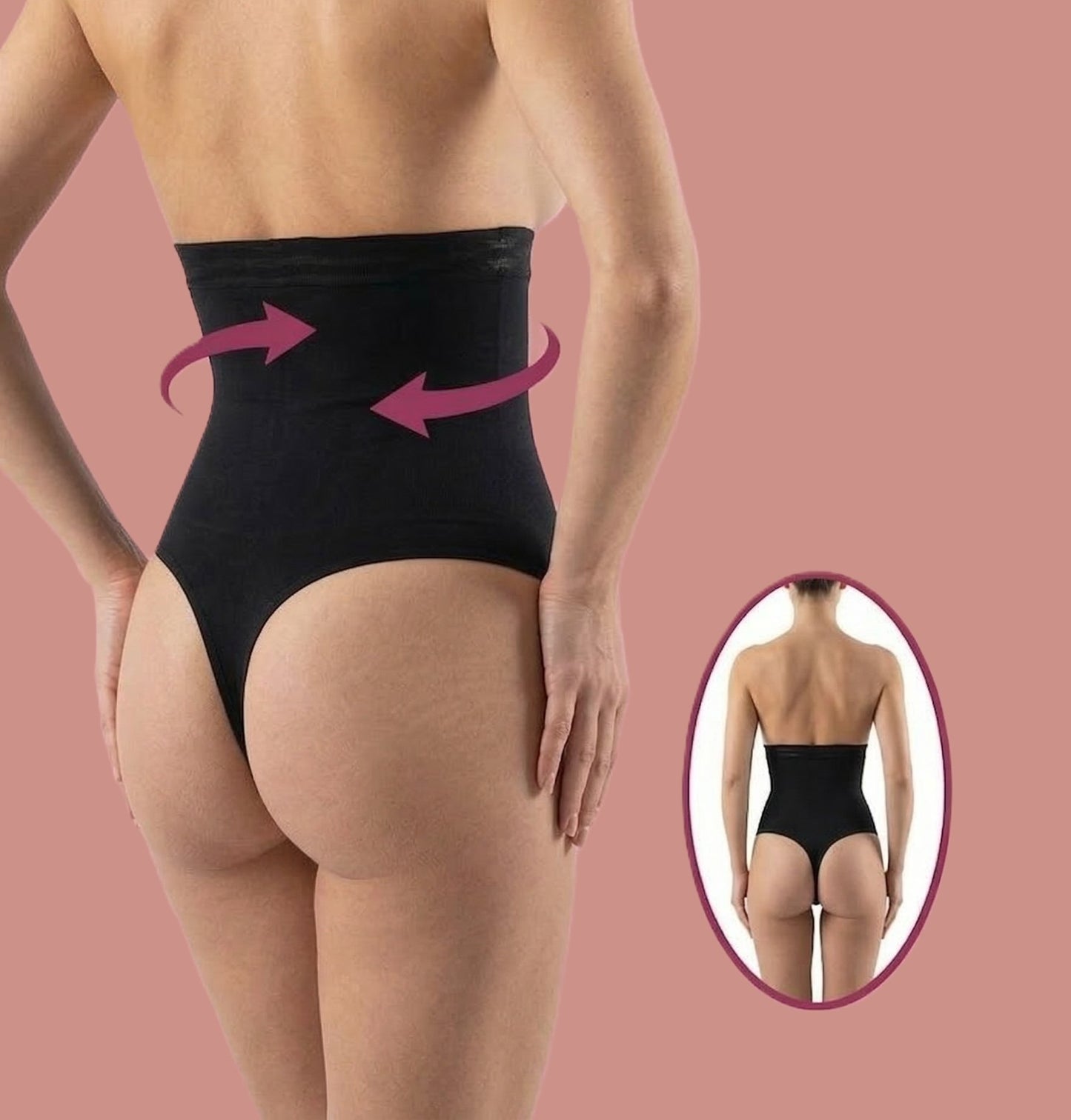 High Waist String Shapewear, Regular