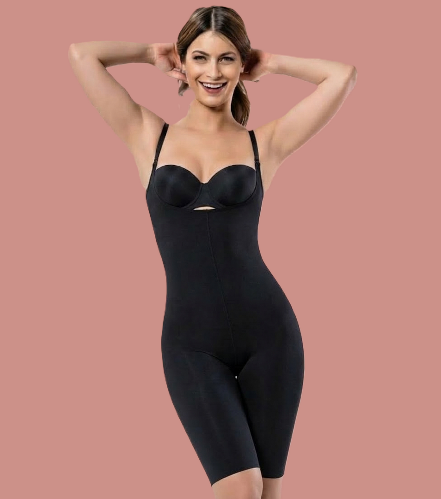 High Waist Shapewear with Straps, Regular